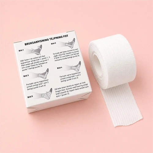 Hvad bruges Stripe Glue Sports Tape til?